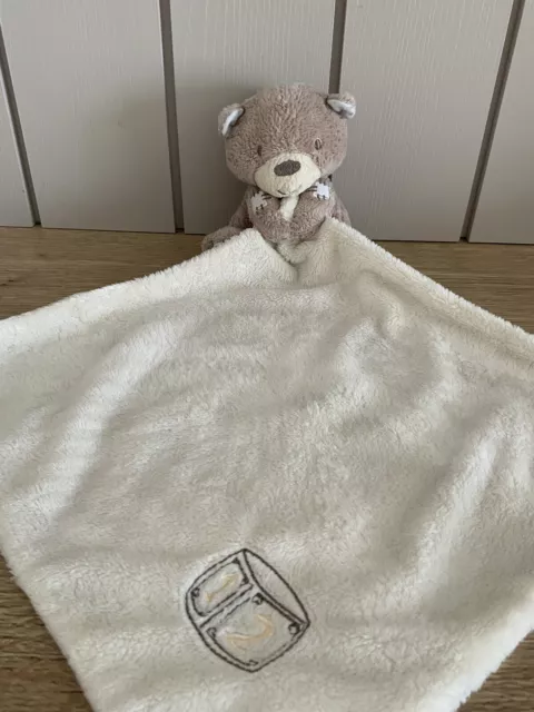 Mothercare comforter teddy bear discount blankie