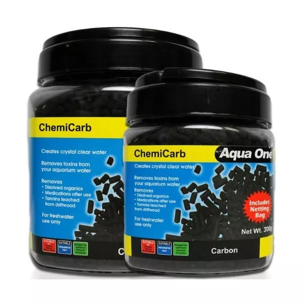 Aqua One ChemiCarb Loose Carbon Filter Media For Freshwater Use Aquariums