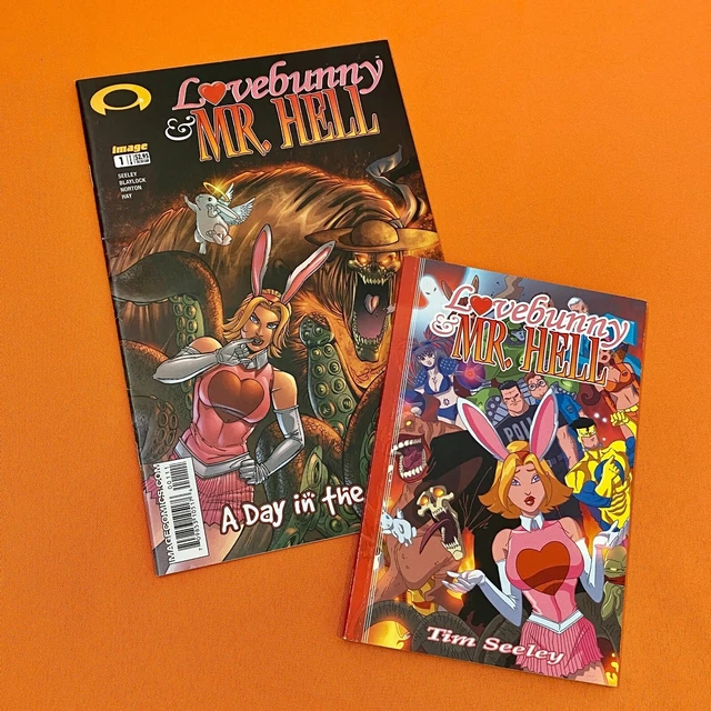 Lovebunny & Mr Hell Digest + A Day In The Love Life #1 / Tim Seeley Rare Oop Tpb