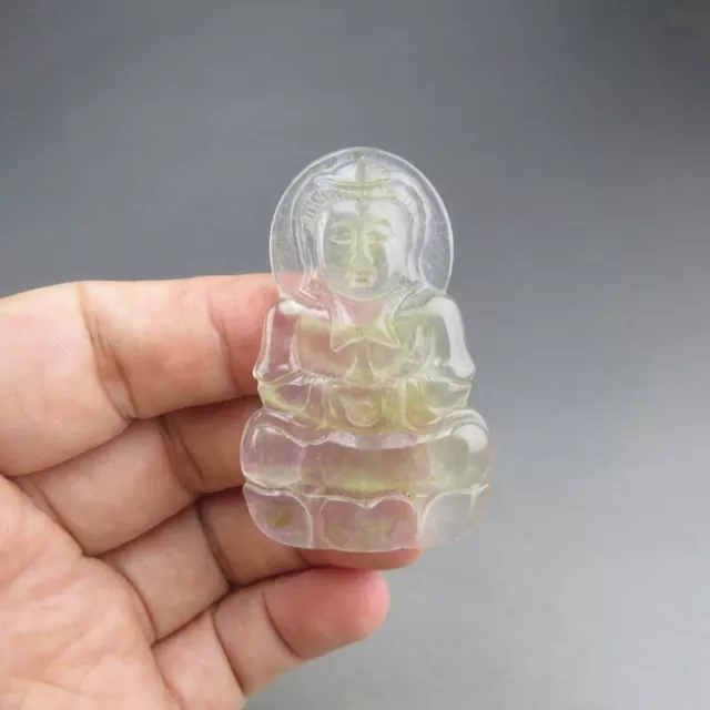 China,jade,pure manual carving,Jadeite jade,Green beans,pendant A258