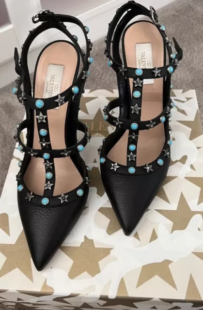 Valentino Rockstud Turquoise Stones