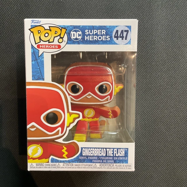Funko POP! Heroes: DC Holiday - Gingerbread Flash #447 Vinyl Figure📈