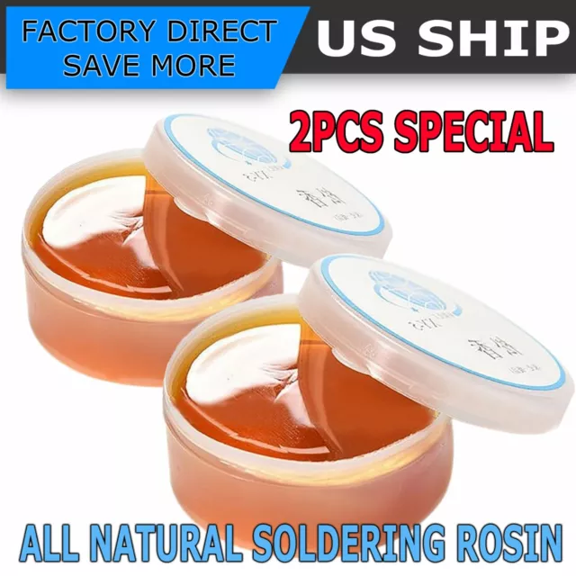 Natural Rosin Soldering Flux Paste Solder Welding Grease 23G