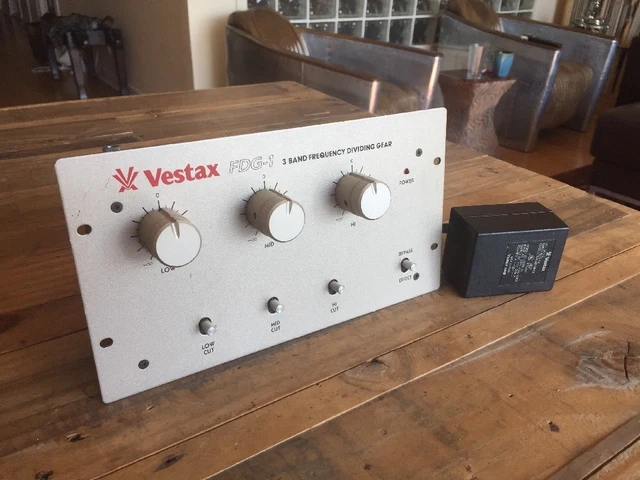 VESTAX FDG-1 EQ Three Band Isolator Analog Dj Filter