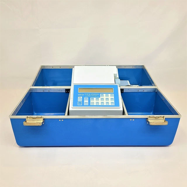 HACH DR2000 DIRECT Reading Spectrophotometer, Digital Titrator, Hard