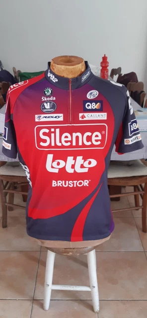 Veste cyclisme vintage Lotto Vermarc Predictor Ridley Q8 UCI – The Sport Nuggets