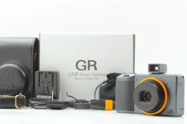 【 TOP MINT in Box 】 Ricoh GR III Street Edition Digital Camera GV-2 Finder JAPAN