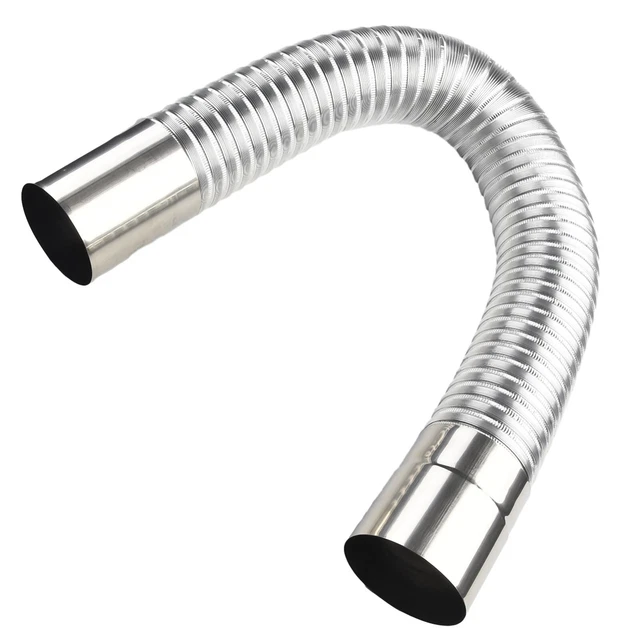 Conduit De Cheminée Flexible Inox - Diamètre 100mm, Longueur 8m, Multiconduits, Neuf