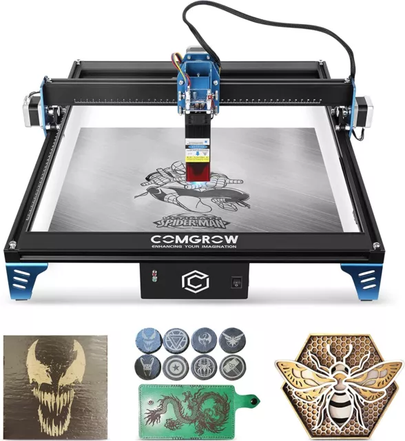 Comgrow Z1 Laser Engraver 10W Output Power 24V Desktop 48W Laser Cutter