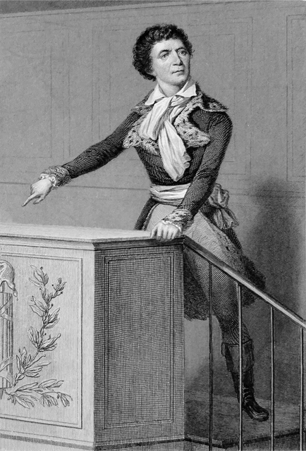RÉVOLUTION FRANÇAISE - MARAT (L'Ami du peuple) - Gravure du 19e siècle