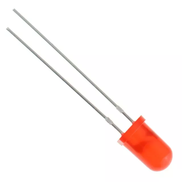 50 X Rouge 5mm LED Diffusée 1000mcd 40°