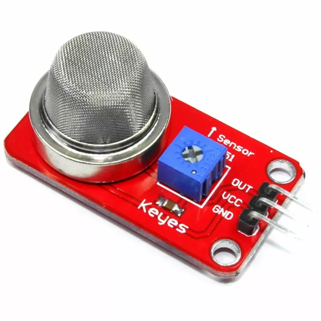 Keyes MQ-2 Smoke Sensor Module MD-203 LED Arduino Raspberry PI Flux Workshop