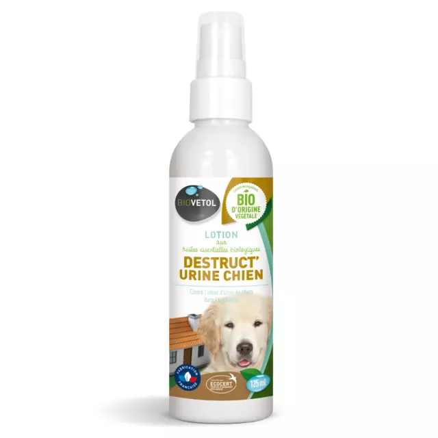 Bio Spray pour éliminer l'odeur d'urine de chien, 240 ml, Biovetol