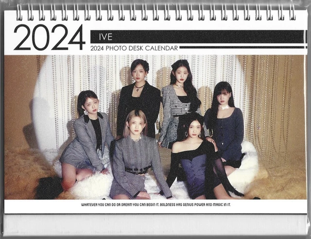 IVE PHOTO CALENDAR 2024 & 2025 K-POP 202302 EUR 25,13 - PicClick IT
