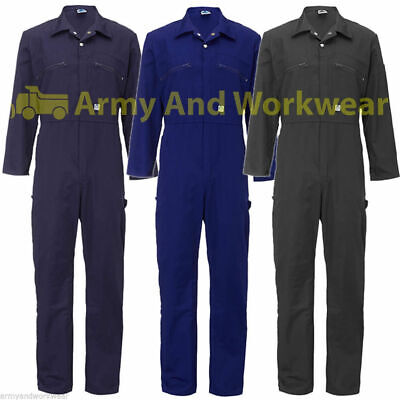 Donna Zip Frontale Tuta da Lavoro Abbigliamento Boiler Suit Intera Tufo Ragazze
