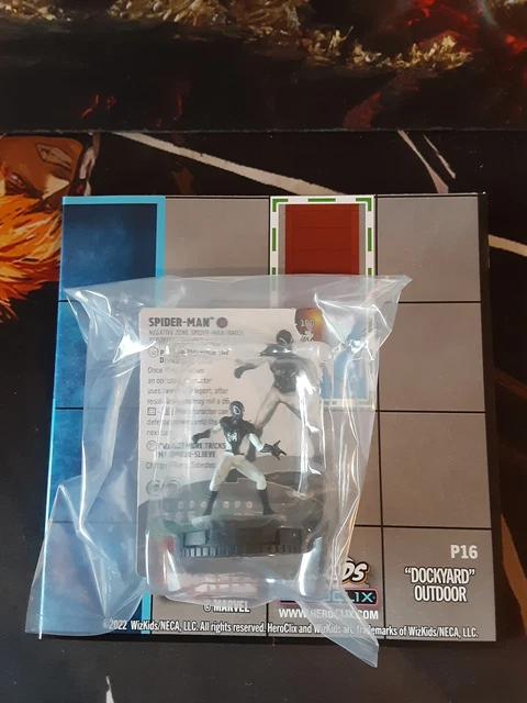 New Heroclix Spider-Man Beyond Amazing Op Kit Negative Zone  #100 Fig & Map