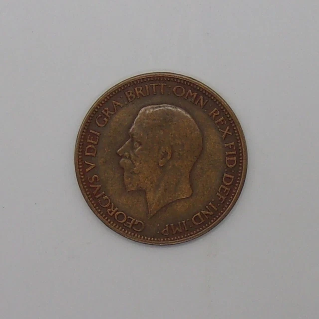 1936 Half PENNY From Great Britain.  U.K. Coin. King George V  **1/2 penny**