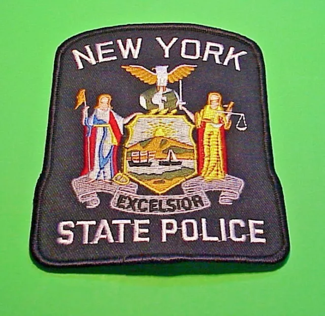 NEW YORK State Police Ny Police Patch 4 3/4" Free Shipping!!! 6.50