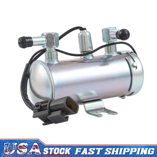 24V Electric Universal Petrol Diesel New Fuel Pump Facet Silver Style Tractor US