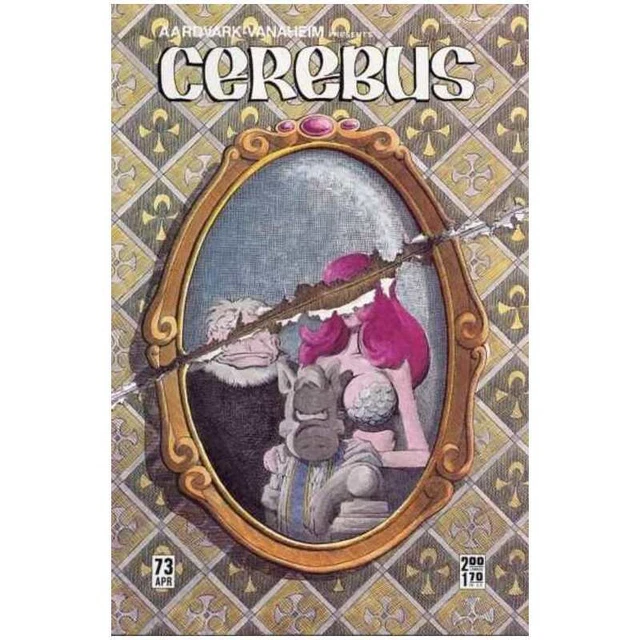 Cerebus the Aardvark #73 in NM minus condition. Aardvark-Vanaheim comics [v{