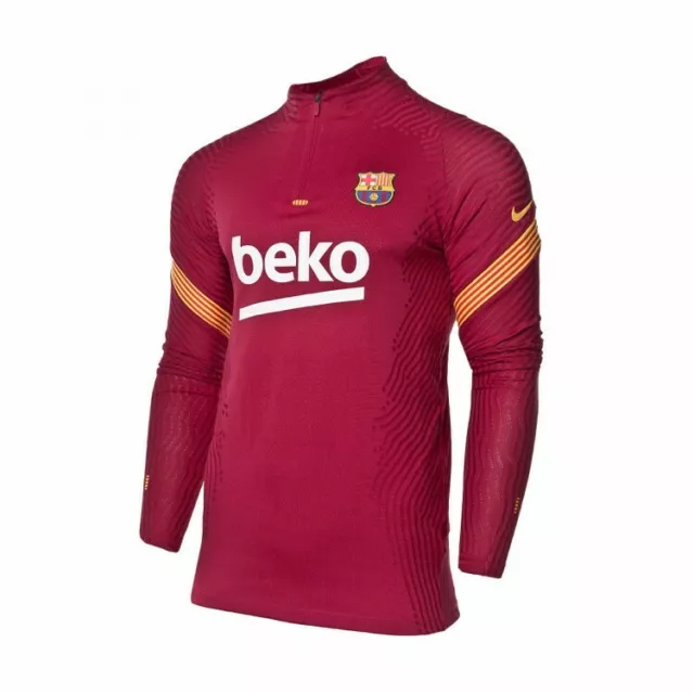 NIKE FC BARCELONA vapor knit strike drill top mens size L cd5968