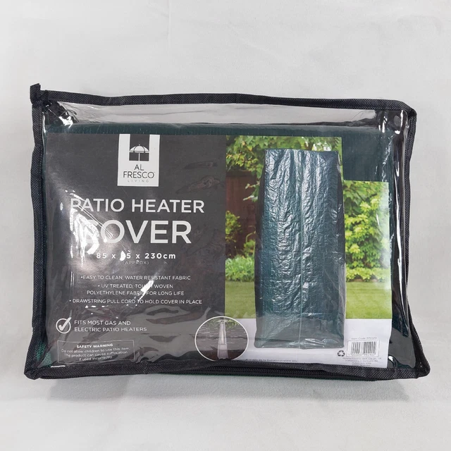Cubierta Calentador de Patio Resistente al Agua 85cm x 85cm x 230cm Al Fresco Totalmente Nuevo