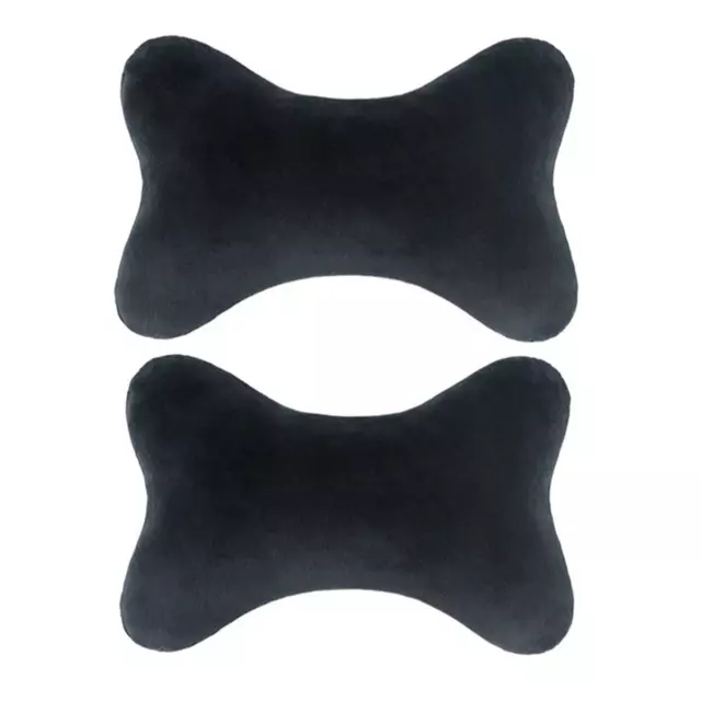 1 Pair Car Head Rest Pillow Seat Neck Support Cushion Headrest Pad Protector Mat