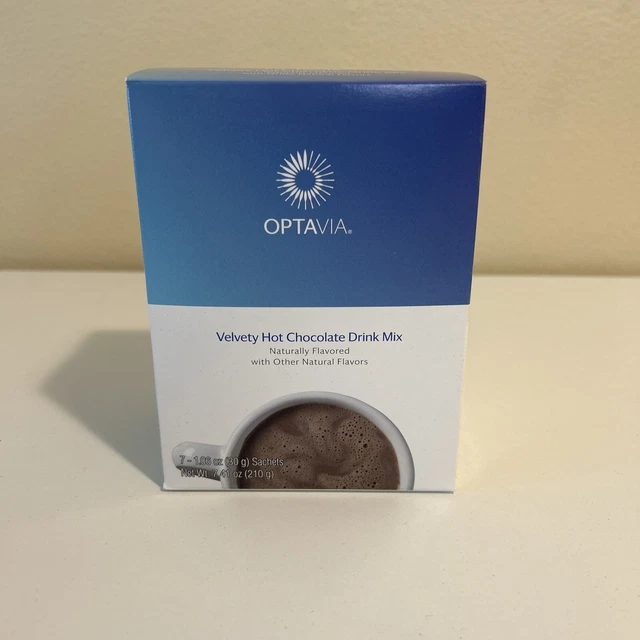 NUEVO Optavia Fueling - Paquete de Chocolate Caliente a Terciopelado de 7 CADUCADO 3/7/2023