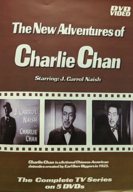 The New Adventures of Charlie Chan-Complete TV Series on 5 DVD Boxed Set