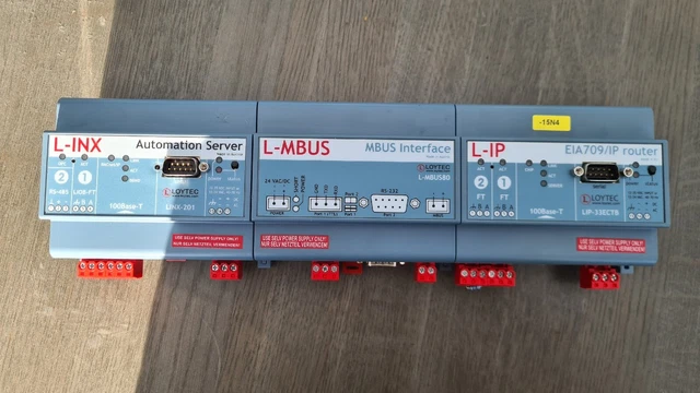 loytec EIA709/ IP Router ,MP-Bus Pegelwandler L-MBUS80,Automationserver Linx-201