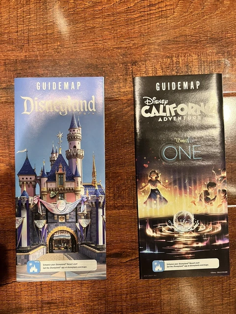 DISNEYLAND PARK GUIDE Map & DCA Feb.& Mar. 2023 California Adventure ...