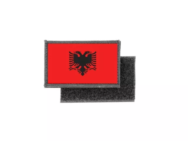 toppe toppa patch bandiera stampado applique banderina albania