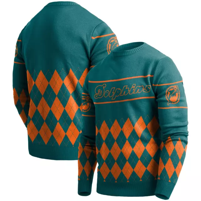 Felpa Miami Dolphins NFL (taglia XL) Felpa da golf uomo Fanatics - Nuova