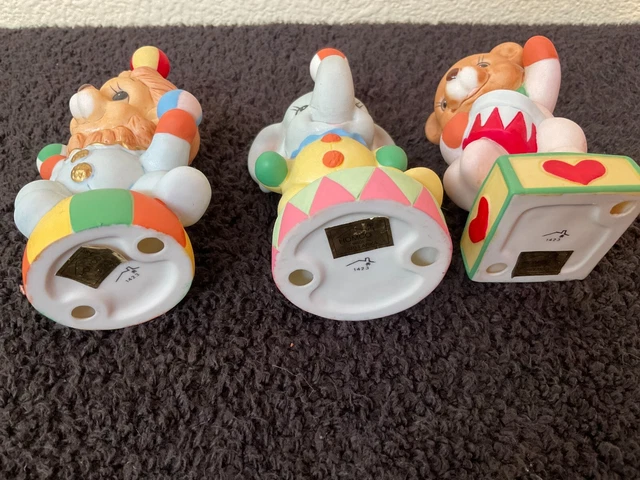 3er SET HOMCO Zirkus süßer Löwe, Elefant und ein Bär Figuren #1423 3