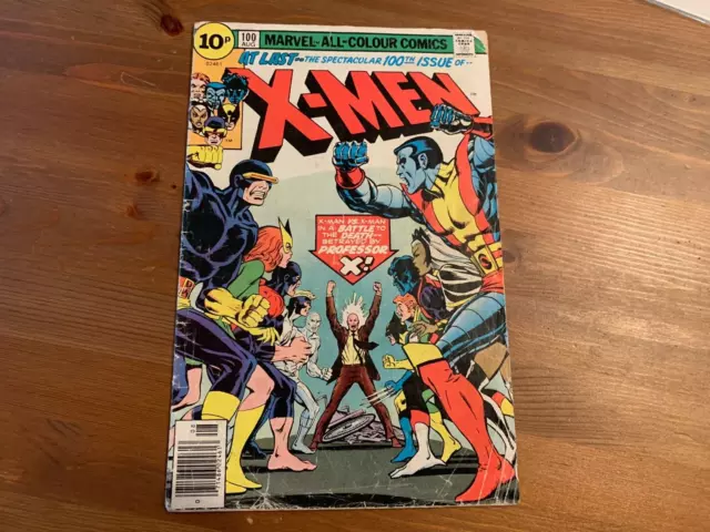 The All New All Different Uncanny X-Men #100 Old versus New X-Men