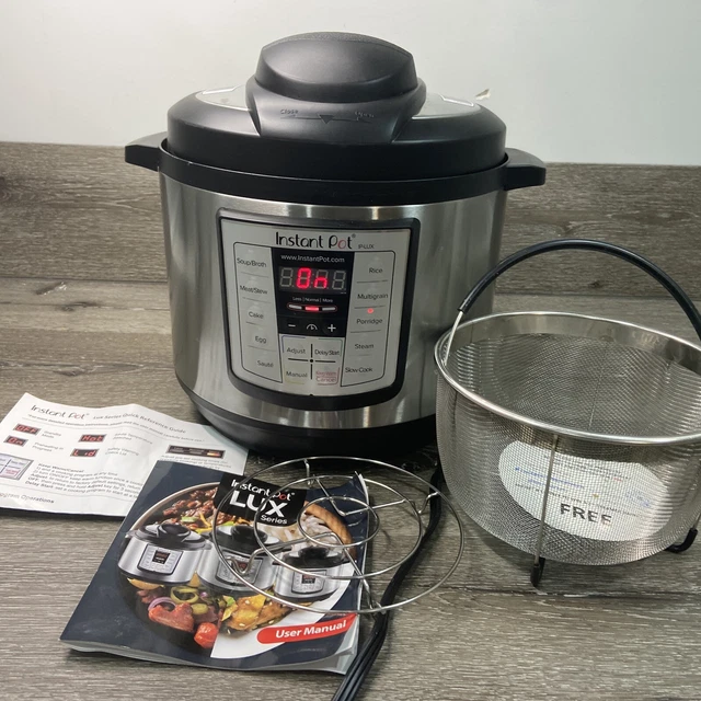 INSTANT POT IPLUX80 8 Qt 6in1 MultiUse Programmable Pressure