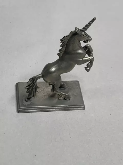 London Pewter Unicorn Figurine 1983