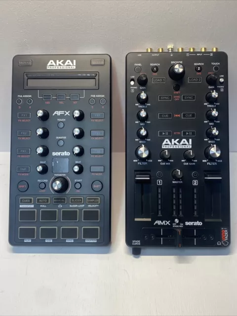 Akai Professional AMX & AFX MIDI DJ Controllers for Serato DJ Pro with Innofader
