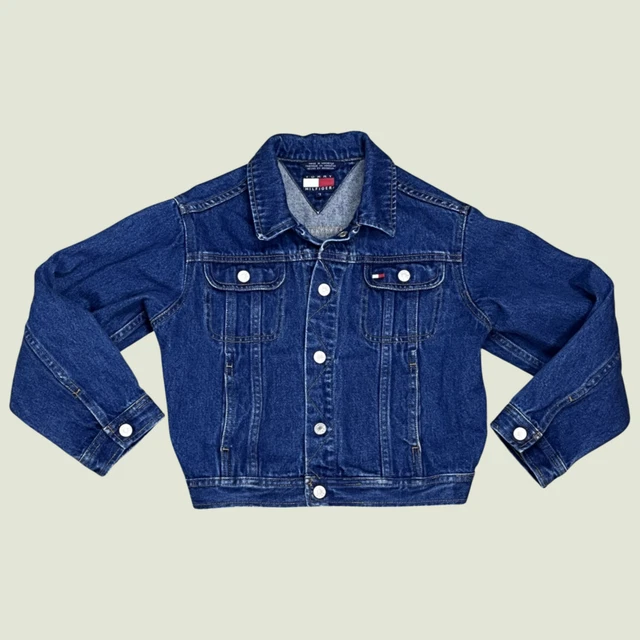 Vintage Tommy Hilfiger Girl's Jean Jacket Size 7