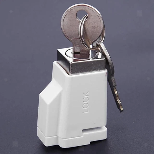 WINDOW LOCKS, ADJUSTABLE Sliding Door Lock with Key, Window $10.53 ...