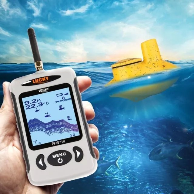 LUCKY FFW718 Sonar sans fil sous-marin HD appareil de pêche/détecteur de...