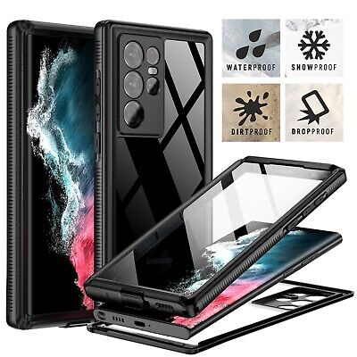 Waterproof Case For Samsung Galaxy S22, S22+, S22 Ultra 5G Plus Screen Protector