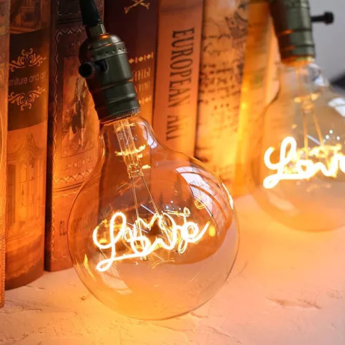 Vintage Filament LED Edison Bulb Dimmable E27/4W Decorative Industrial Light A+
