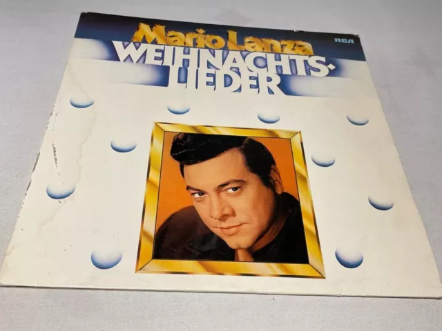 Mario Lanza - Weinachts Lieder - Sings Christmas Carols - Vinyl Record LP Album