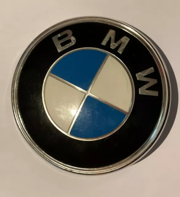 Bmw 83Mm Logo Scudo Sigla Emblema Fregio Stemma Targhetta Badge Placca Originale