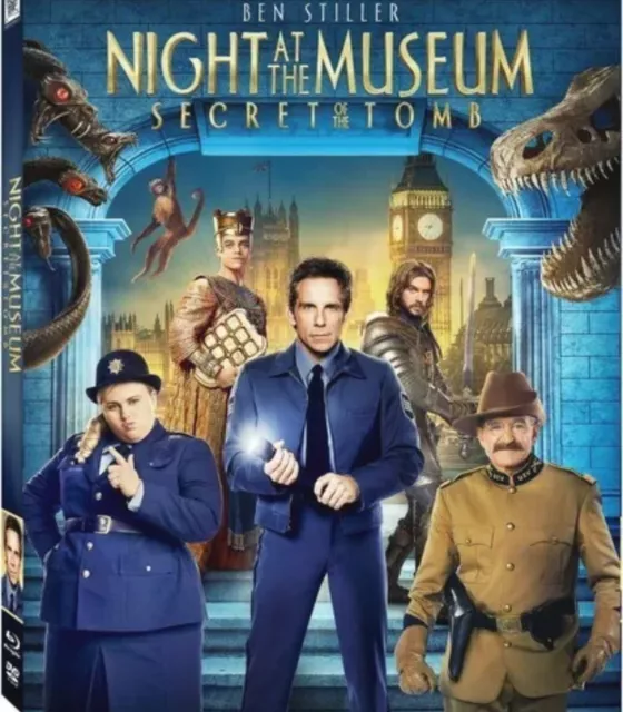 Night at the Museum: Secret of the Tomb (Blu-ray Disc Only) FAST SHIPPING!!