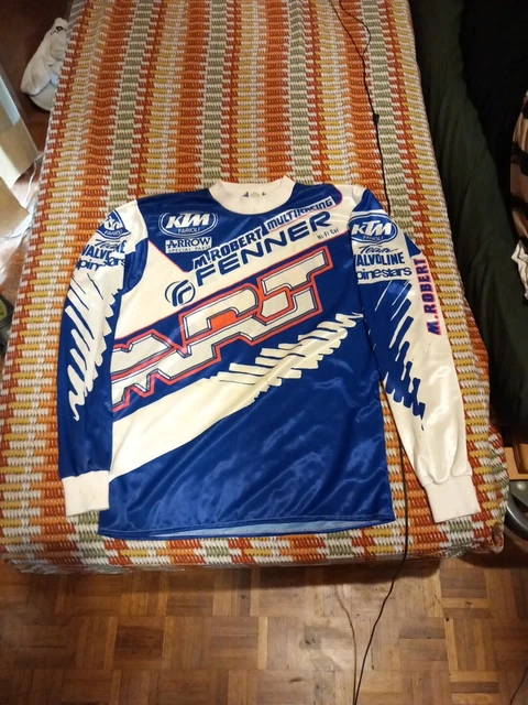 Maglia Enduro Vintage Mister Robert Ktm Farioli Paul Edmonson Valvoline Arrow