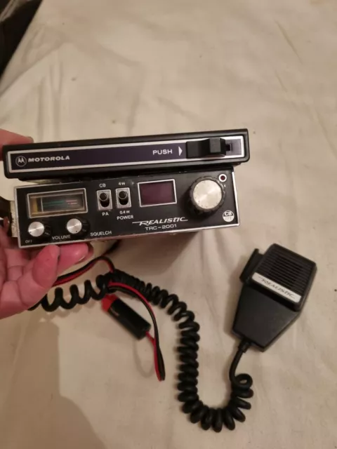 vintage realistic cb radio