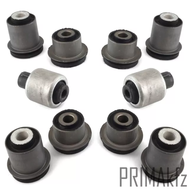 10x Braccio Cuscinetto Prese Set per Audi A6 4B C5 Allroad VW Passat 3B B6