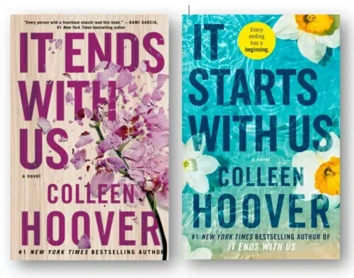 *IT STARTS WITH Us and It ends With Us By Colleen Hoover 2 eBooks